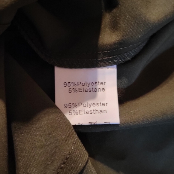 Women's Bell Poque, button-up, NWT, neck bow tie, size L, blouse - Picture 8 of 10